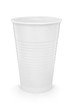 White plastc cup