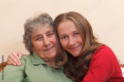 Photo: Mother and her daughter Mother and her daughter