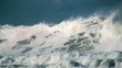 Ocean big wave slow motion