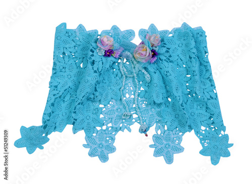 Photo: blue miniskirt blue miniskirt