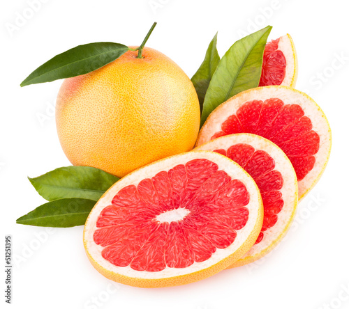 Photo: sliced grapefruit sliced grapefruit