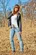 Photo: Frau im Park Frau im Park