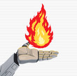 Robot Fire Hand