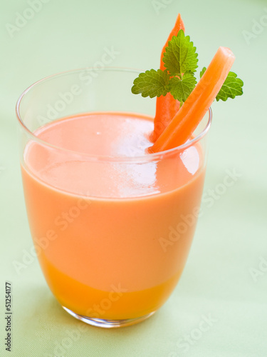 Photo: Fresh carrot smoothie Fresh carrot smoothie