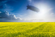 Zeppelin über Deutschland