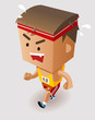 Marathon Player Running