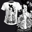 T-Shirt Print Tattoo Mädchen