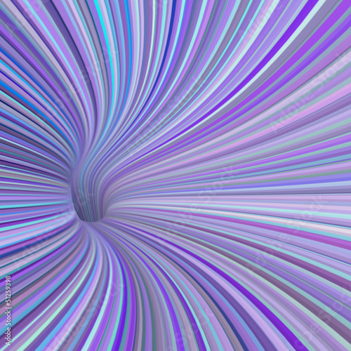 Illustration: 3d render tunnel pipe in blue purple pink 3d render tunnel pipe in blue purple pink