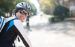 Portrait Of Young Male Cyclist