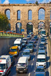 Car traffic at Istanbul Turkey