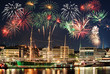 Feuerwerk in Hamburg