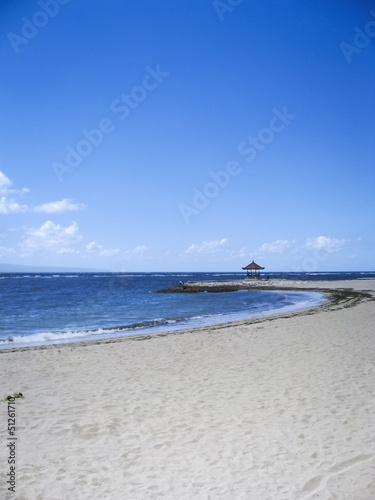 Photo: sanur white sand beach bali indonesia sanur white sand beach bali indonesia
