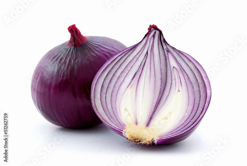 Photo: Red sliced onion Red sliced onion