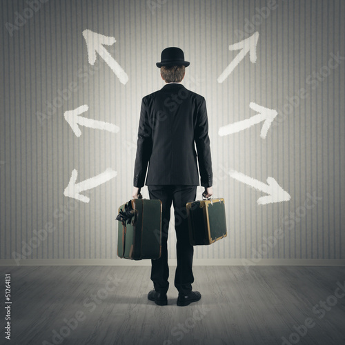 Photo: Confused businessman Confused businessman