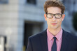 Portrait Of Businessman Outside Office