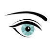 Woman eye