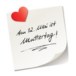 Am 12.05 ist Muttertag