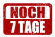 NOCH 7 TAGE, Stempel