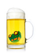 Car in a glass of beer