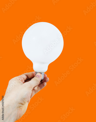 Photo: White bulb White bulb