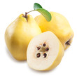 Quince with slices.