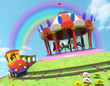 cavalli trenino ed arcobaleno cavalli trenino ed arcobaleno