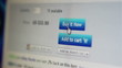 Shopping on line on website