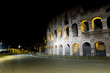 Rome Colosseum night view