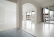 White apartment Interior, view of the rooms