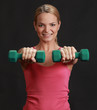 Foto: Woman with Dumbbells Woman with Dumbbells