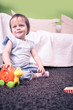 playing baby