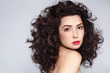 Curly hair