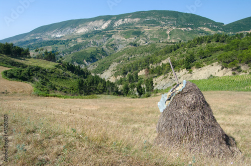 rural landscape in the southern Albania 