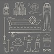 fishing icons