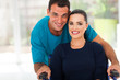loving husband and diabled wife