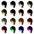 Medium Hair Layers Icon 1 Collection