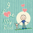 Fathers Day Icons and Cards
