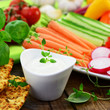 Dip mit Gemüsesticks