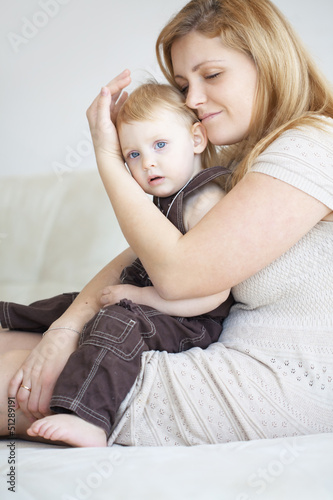 Photo: Mother with her child Mother with her child