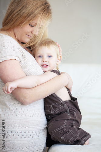 Photo: Mother with her child Mother with her child