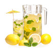Lemonade with mint