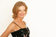 Frau im Partykleid