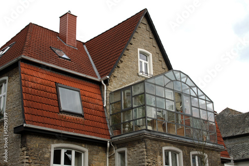 Photo: Wohnhaus mit Wintergarten in Detmold Wohnhaus mit Wintergarten in Detmold