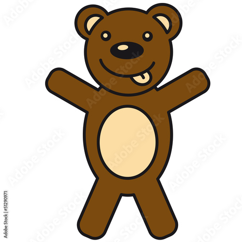 Illustration: kuschelbär kuschelbär
