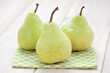 green pears