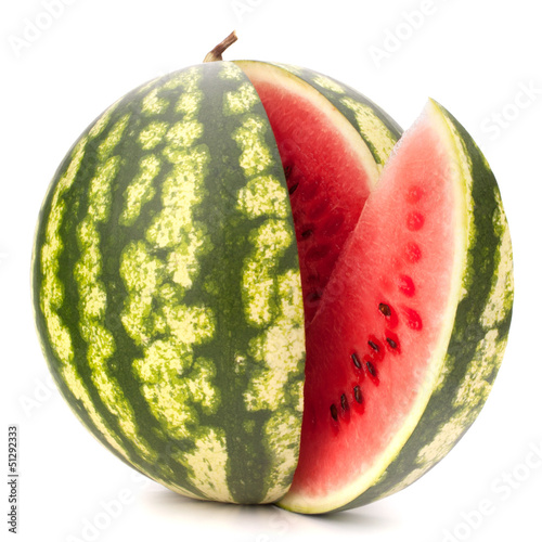 Photo: Sliced ripe watermelon Sliced ripe watermelon