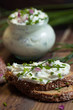 Frischer Quark mit Kräutern