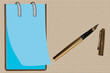 Illustration: Carnet de notes - Mémo - Cahier de notes Carnet de notes - Mémo - Cahier de notes