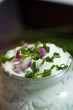 Frischer Quark mit Kräutern