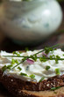 Frischer Quark mit Kräutern